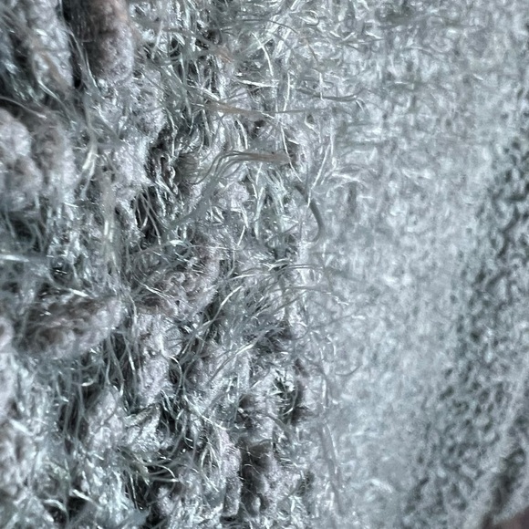 POL Oversized Turtleneck Teddy Knit Sweater, Large - Picture 5 of 8